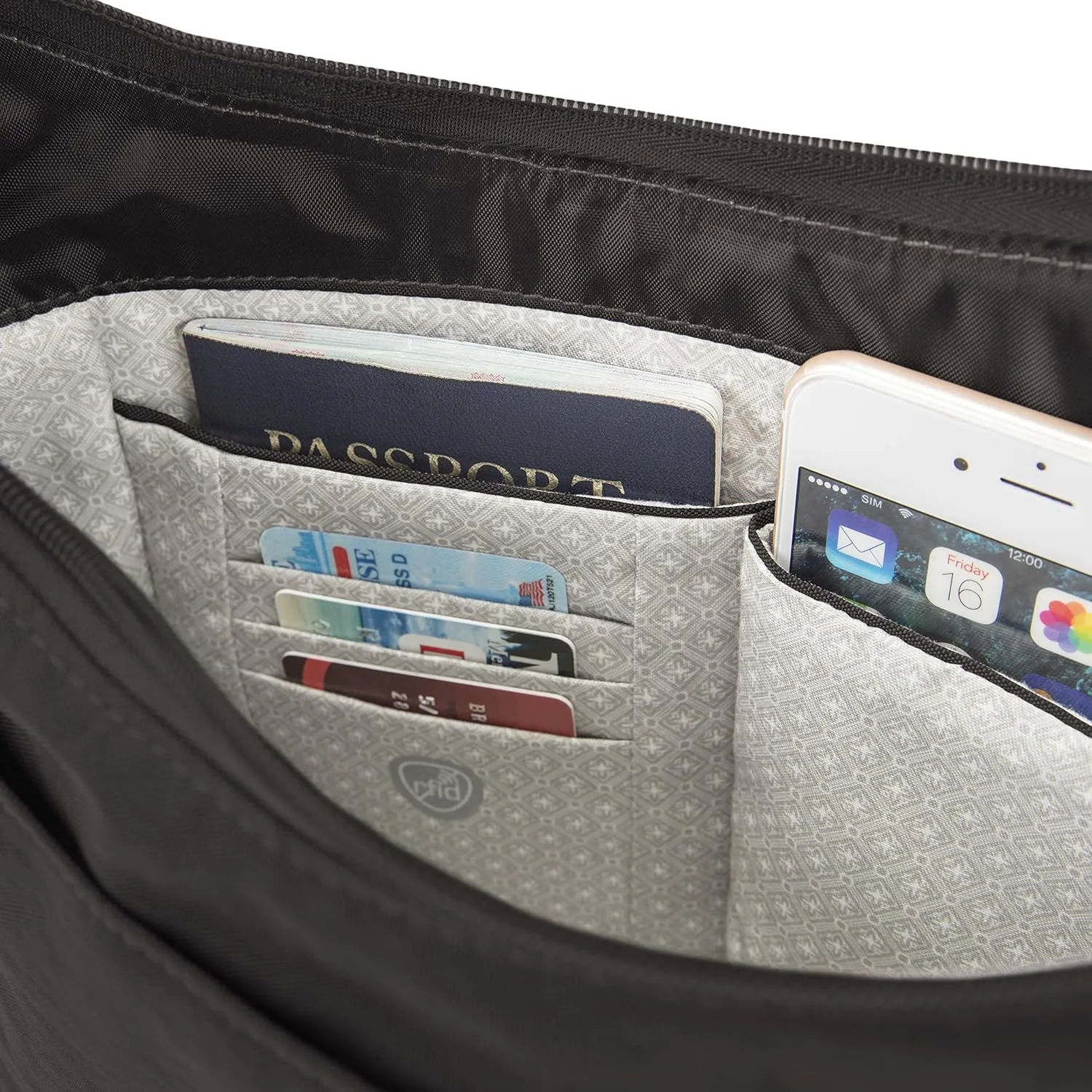 Travelon Anti-Theft Essentials East/West Hobo Bag