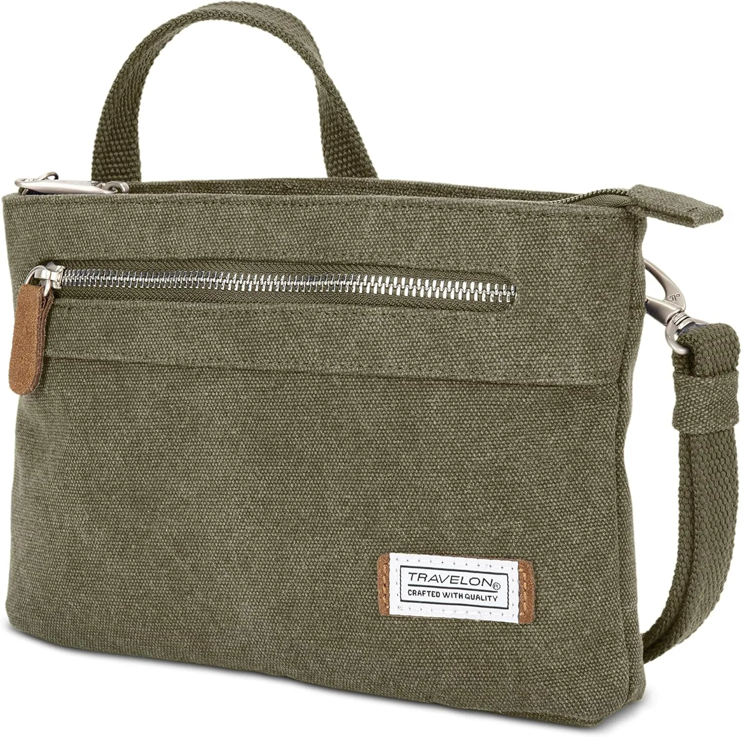 Travelon Women's Anti-Theft Heritage Small Crossbody Cross Body Bag
