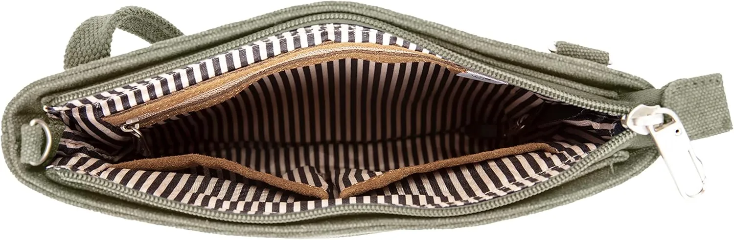 Travelon Women's Anti-Theft Heritage Small Crossbody Cross Body Bag