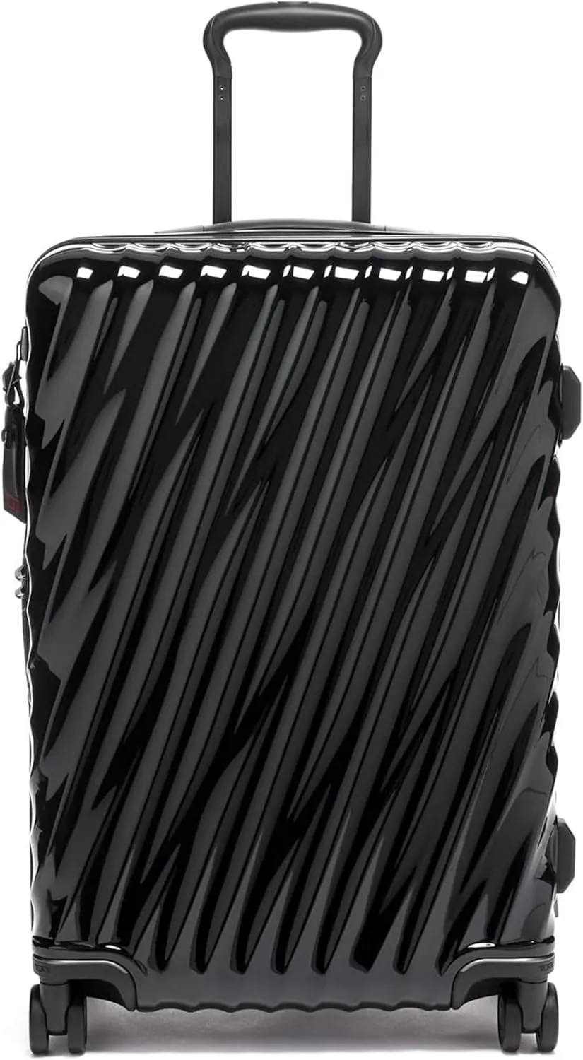 TUMI - 19 Degree Short Trip Expandable 4 Wheeled Packing Case - Hard Shell Suitcase - 26.0" X 17.5" X 10.0" - Black