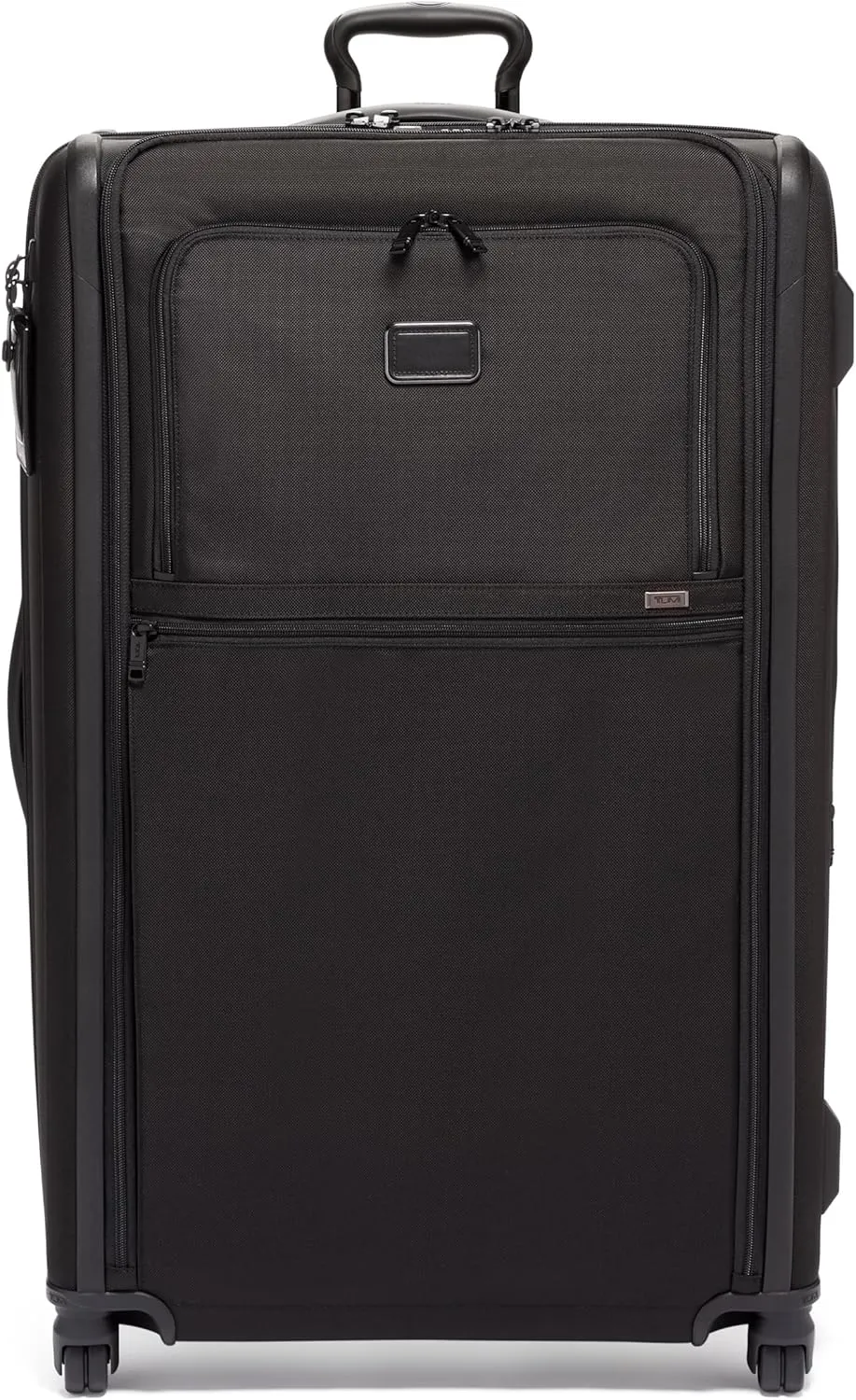 TUMI - Alpha Worldwide Trip Expandable 4-Wheeled Packing Case - Nylon Rolling Suitcase - TSA Lock Tracer - Black