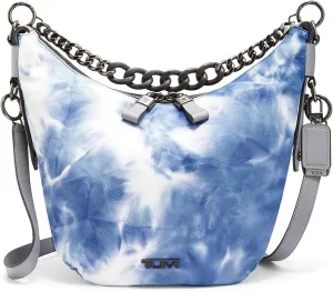 Tumi Voyageur Davenay Crossbody Bag - Everyday & Travel - Premium Women's Purse - Blue Tie Dye - 9.3" X 11.8" X 4.0"
