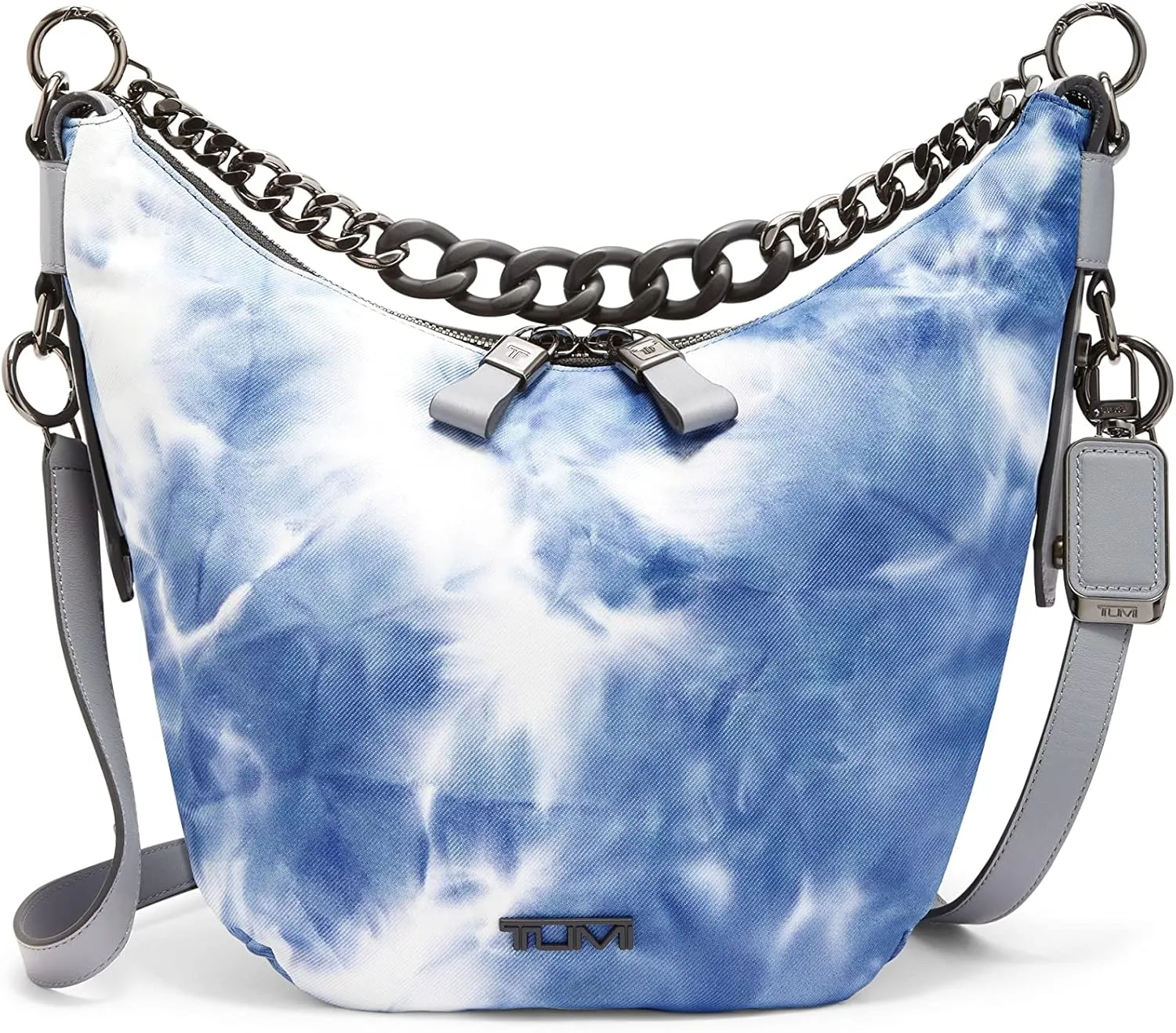 Tumi Voyageur Davenay Crossbody Bag - Everyday & Travel - Premium Women's Purse - Blue Tie Dye - 9.3" X 11.8" X 4.0"