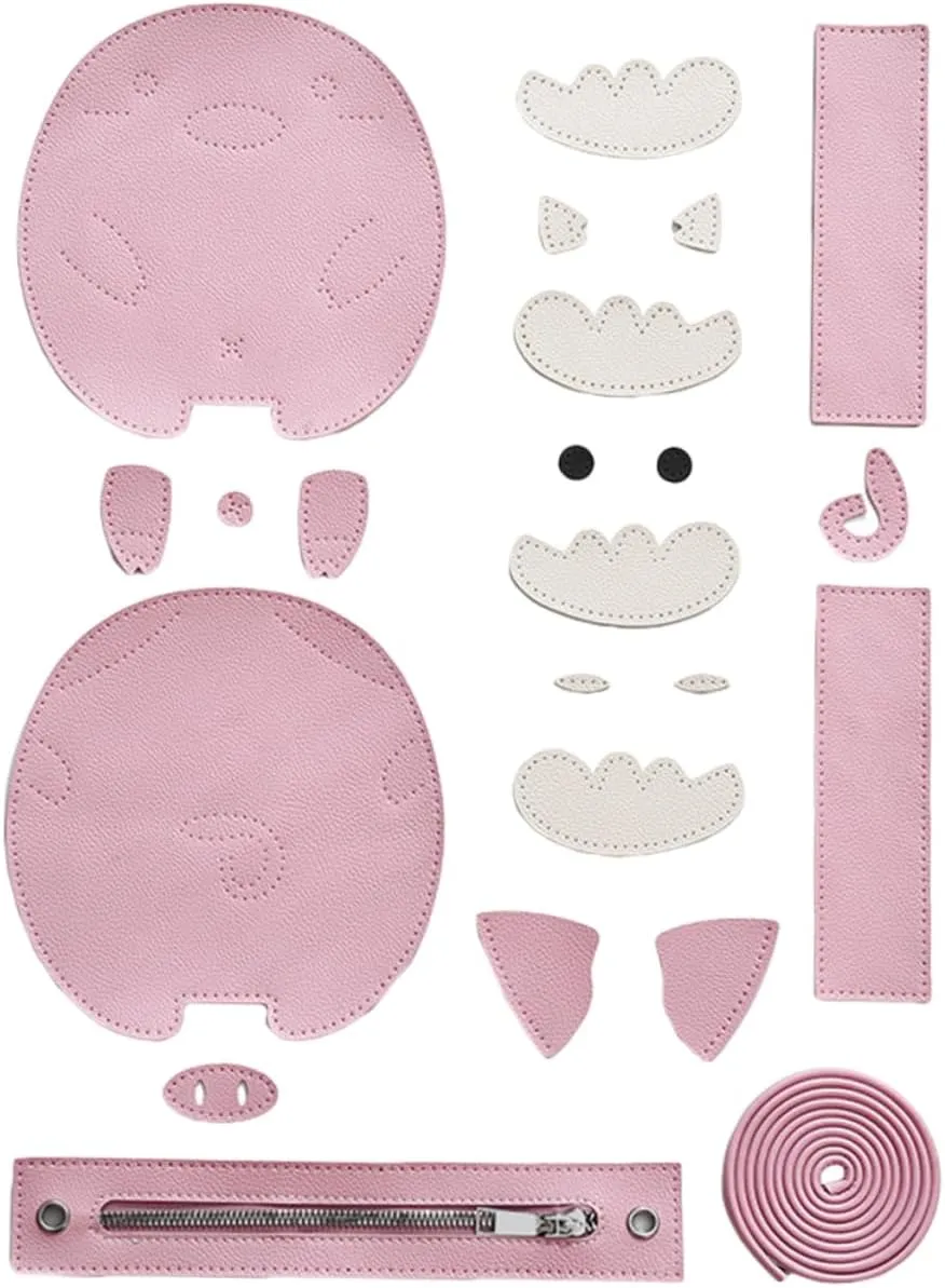 ULDIGI 1Set Bag Material Handmade Accessories for Crafting Messenger Bag Supplies for Art Classes and Family Activities