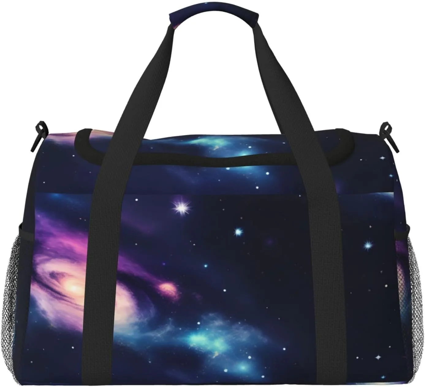 Universe Galaxy Space Print Travel Hand Travel Bag Weekender Overnight Carry On Tote Foldable Crossbody Bag