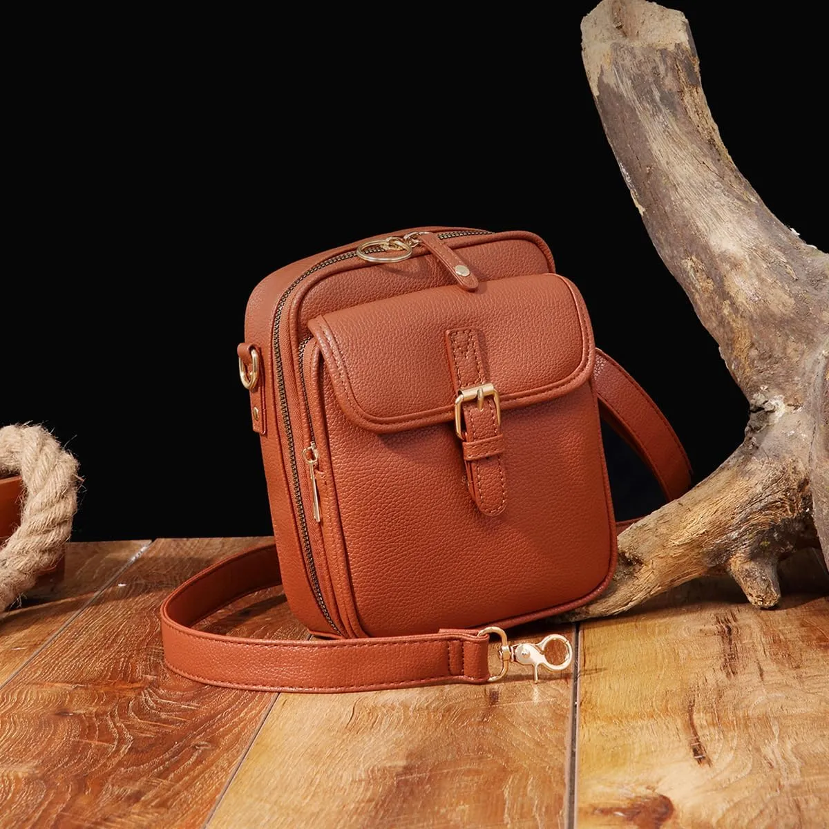 Urvashi Crossbody Anti Theft Leather Bag, Tojoyride Crossbody Leather Bag, Urvashi Min Purse Purse With Card Slots
