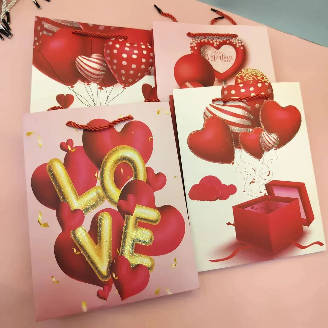 Valentine's Day Theme Gift Paper Bag