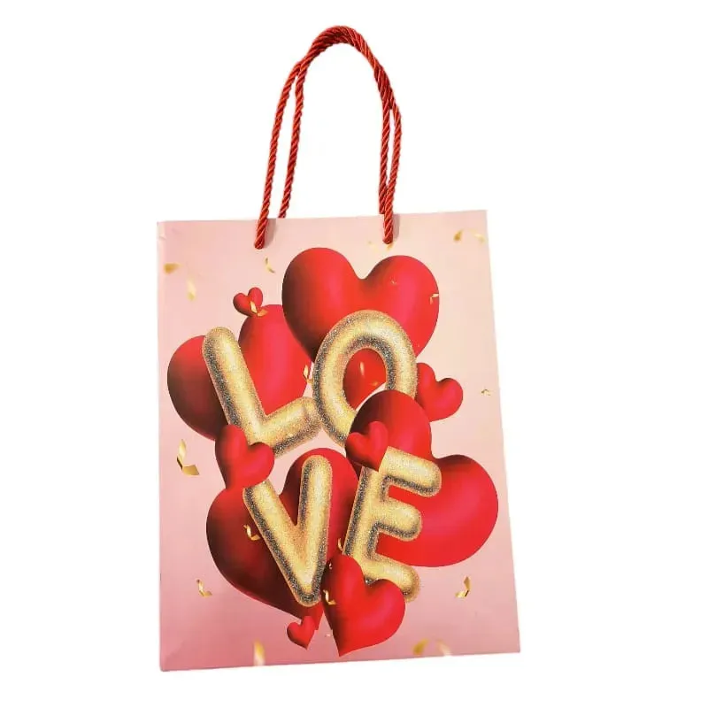Valentine's Day Theme Gift Paper Bag