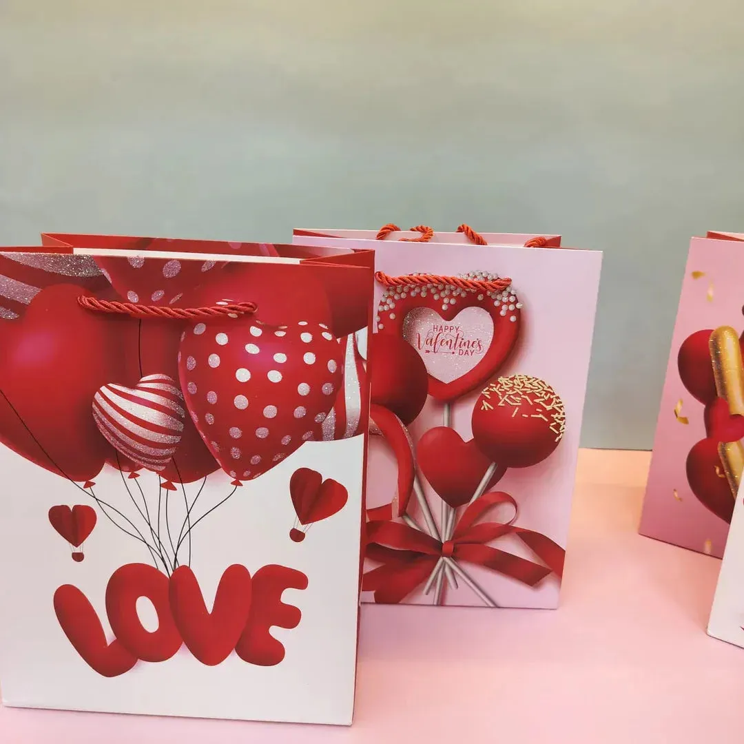 Valentine's Day Theme Gift Paper Bag