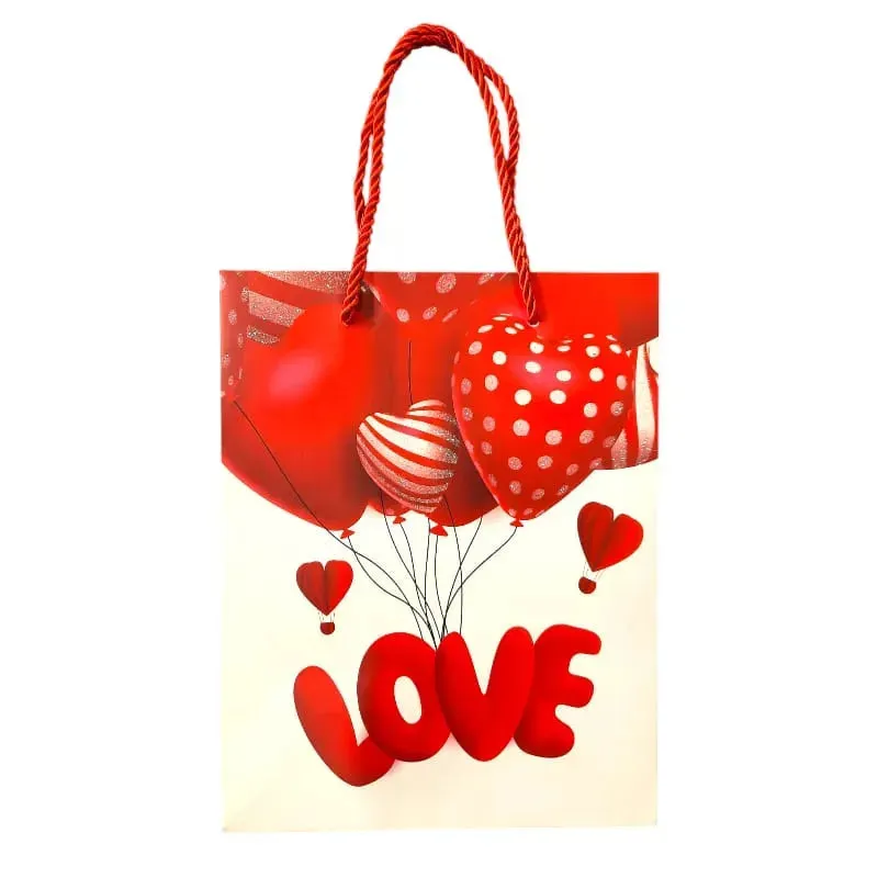 Valentine's Day Theme Gift Paper Bag