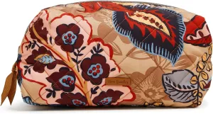 Vera Bradley Performance Twill Medium Cosmetic Makeup Organizer Bag, Botanical Beauty