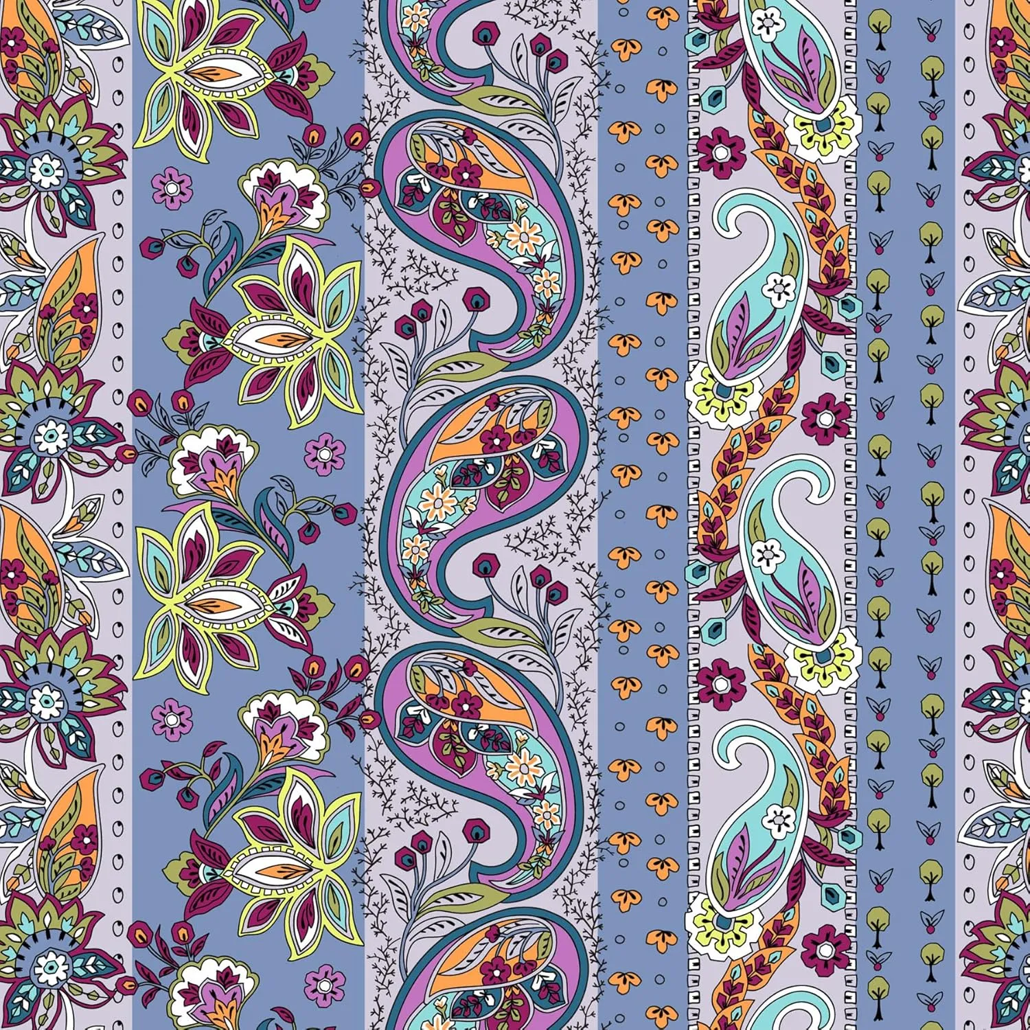Vera Bradley Recycled Ripstop Family Cooler, Provence Paisley Stripes