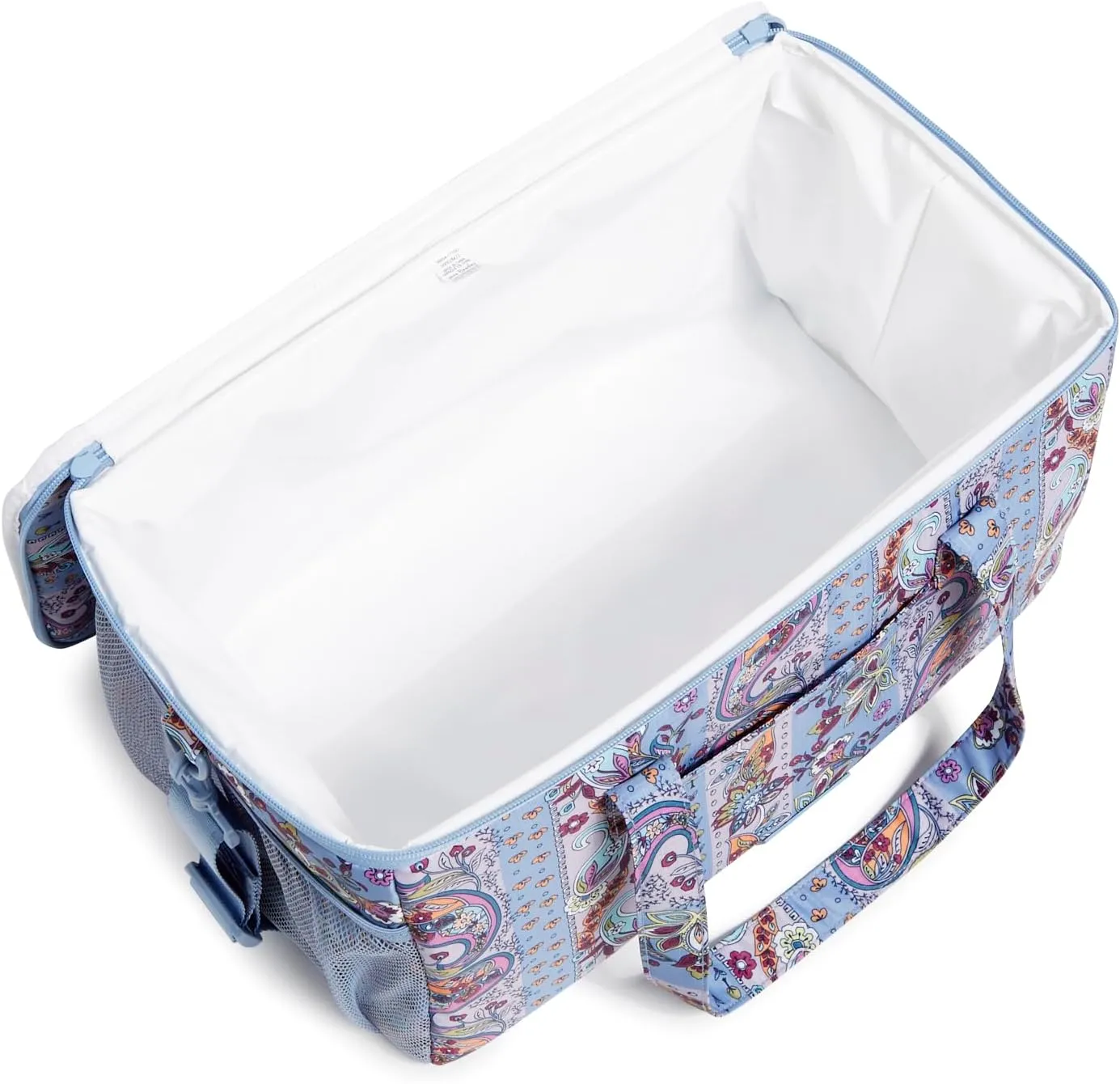 Vera Bradley Recycled Ripstop Family Cooler, Provence Paisley Stripes