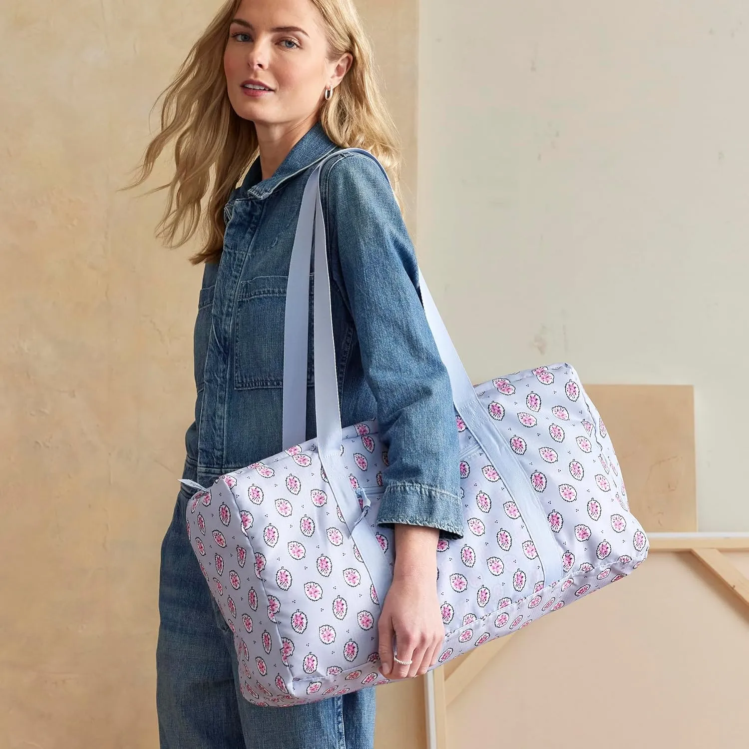 Vera Bradley Women's Ripstop Packable Duffle Travel Accessory