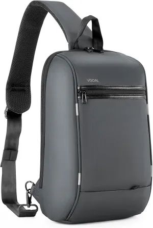 VGOAL Crossbody Bag Sling Bag for Women Men Sling Backpack Mini Backpack Daypack Crossbody for Travel Sport Running Hiking (FG6301-103)
