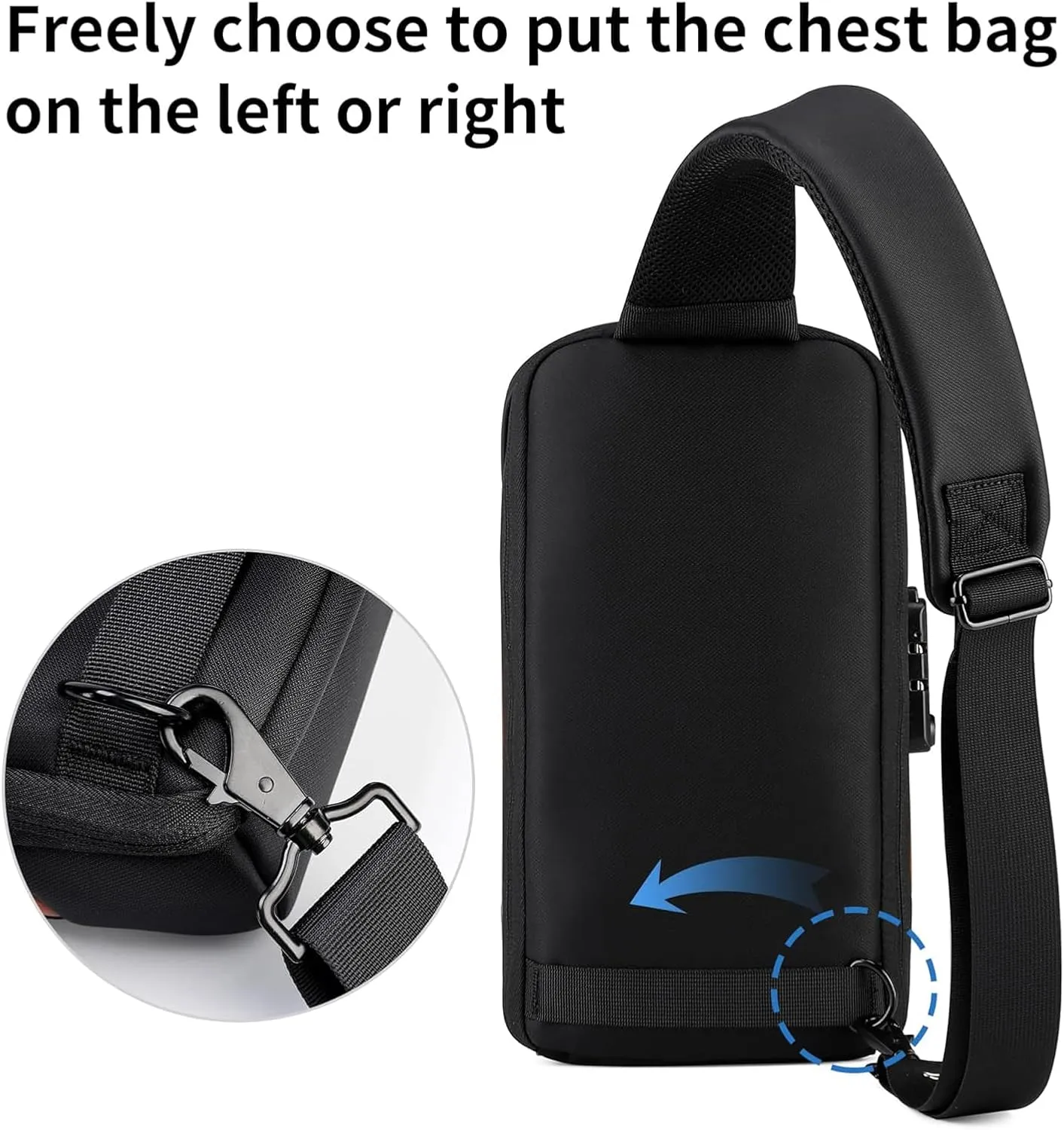 VGOAL Crossbody Bag Sling Bag for Women Men Sling Backpack Mini Backpack Daypack Crossbody for Travel Sport Running Hiking (FG6316)