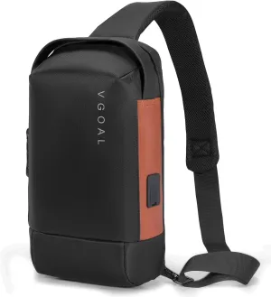 VGOAL Crossbody Bag Sling Bag for Women Men Sling Backpack Mini Backpack Daypack Crossbody for Travel Sport Running Hiking (FG6316)