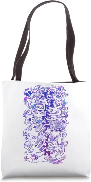 Vibration Tote Bag