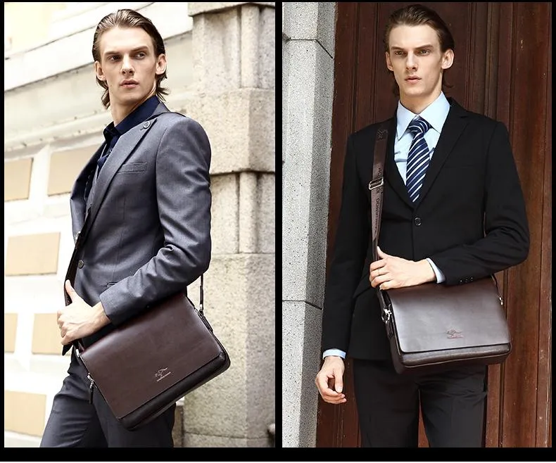 Vintage Leather Messenger Bag - Different Sizes Available