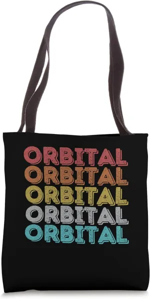 Vintage Retro Orbital Tote Bag