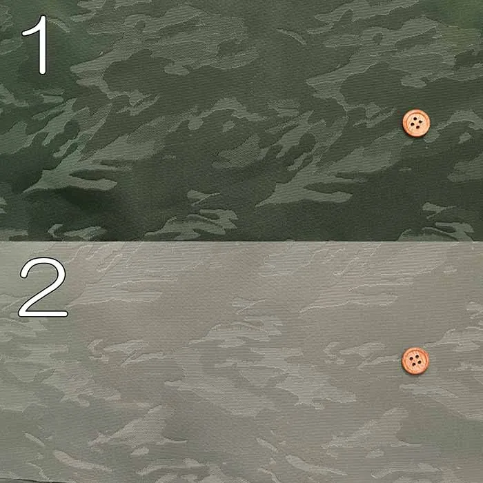 Water-Repellent Nylon Oxford Print Fabric - Camouflage