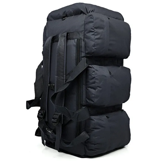 Waterproof Large Men's Oxford Hand Incredible sale Capacity Shoulders Hiking Military Travel Best-seller Tactical Camping 90L Bag Backpack Luggage Bag