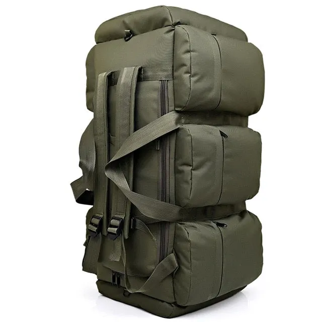 Waterproof Large Men's Oxford Hand Incredible sale Capacity Shoulders Hiking Military Travel Best-seller Tactical Camping 90L Bag Backpack Luggage Bag