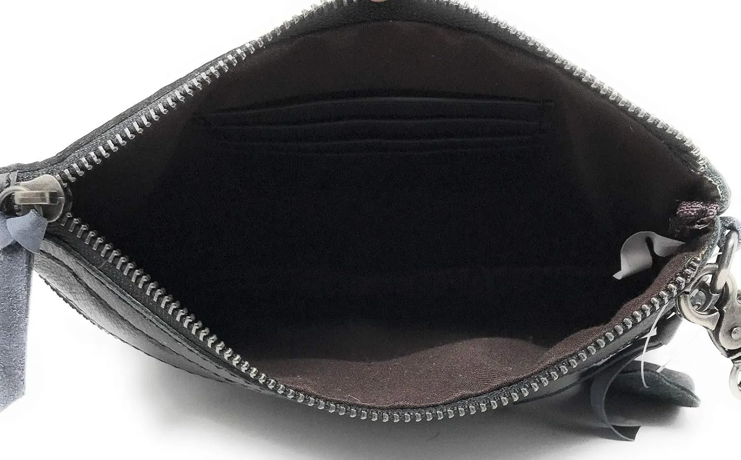 Western Genuine Tooled Leather Cowhide Fur Fringe Women's Crossbody Chain Bag/Purse