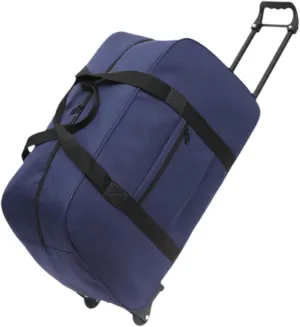 Wheeled Seed Bag Trolley Case Men Women Multifunctional Handbag Suitcase Rolling Travel Bag for Beach Sports Trips Outdoors, blue