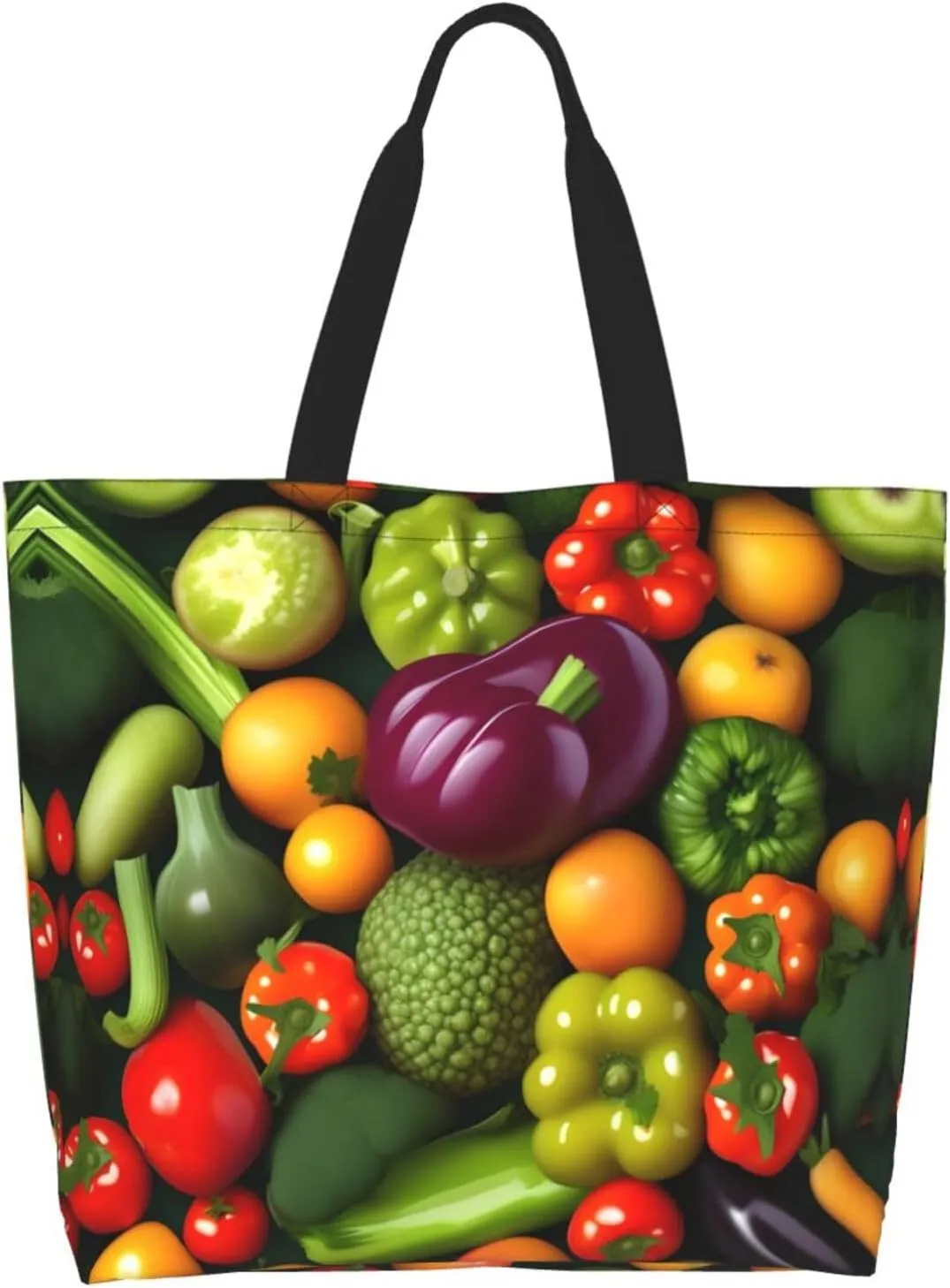 White Blue Daisy Women Tote Bag,Casual Tote'S Handbag Big Capacity Shoulder Bag Crossbody Bag