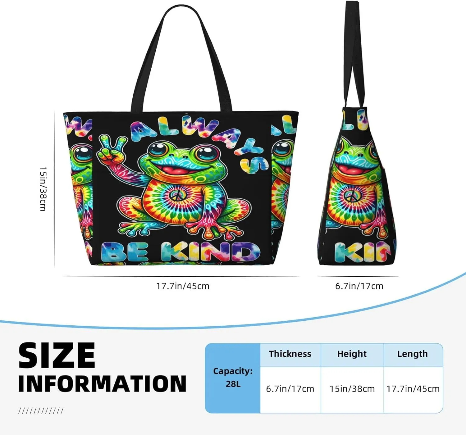 Women Large Beach Bag Travel Weekender Foldable Tote Bag for Pool Beach Vacation Gym