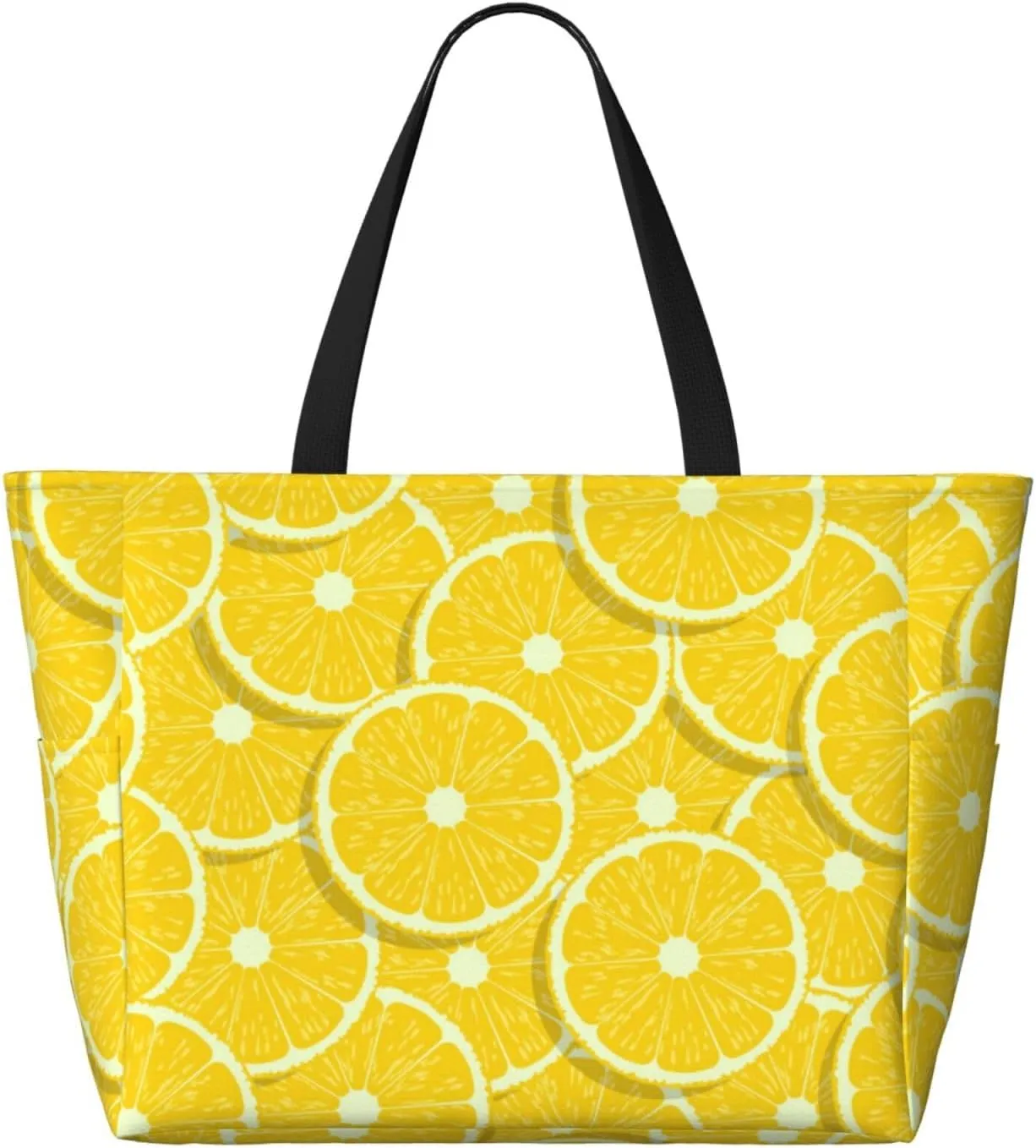 Women's Beach Tote Bag Large Waterproof Travel Bags with Pockets Sandproof Handbag for Camping Gym Pool