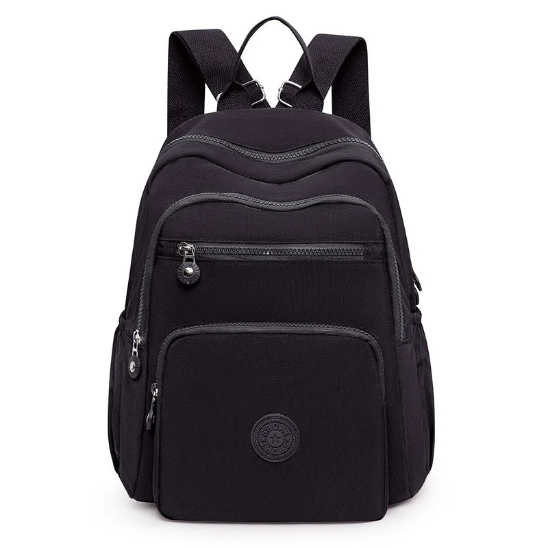 Women's Glamorous Large Capacity Leisure Nylon Backpacks