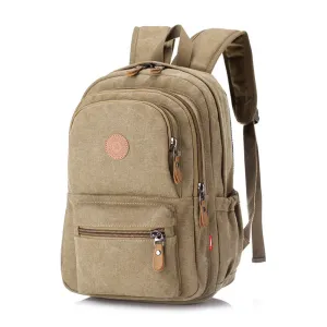 Women's Graceful Canvas Washed Male Computer Backpacks Women's Graceful Canvas Washed Male Computer Backpacks
