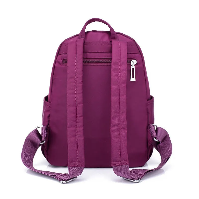 Women's Nylon Female Personality Camouflage Fashion Korean Backpacks