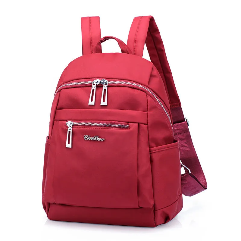 Women's Nylon Female Personality Camouflage Fashion Korean Backpacks