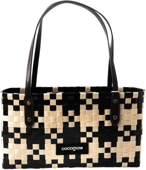 Women's woven bag，PP eco-friendly bag,Trendy Travel Bag，Top-Handle，Women's Hobo Handbags
