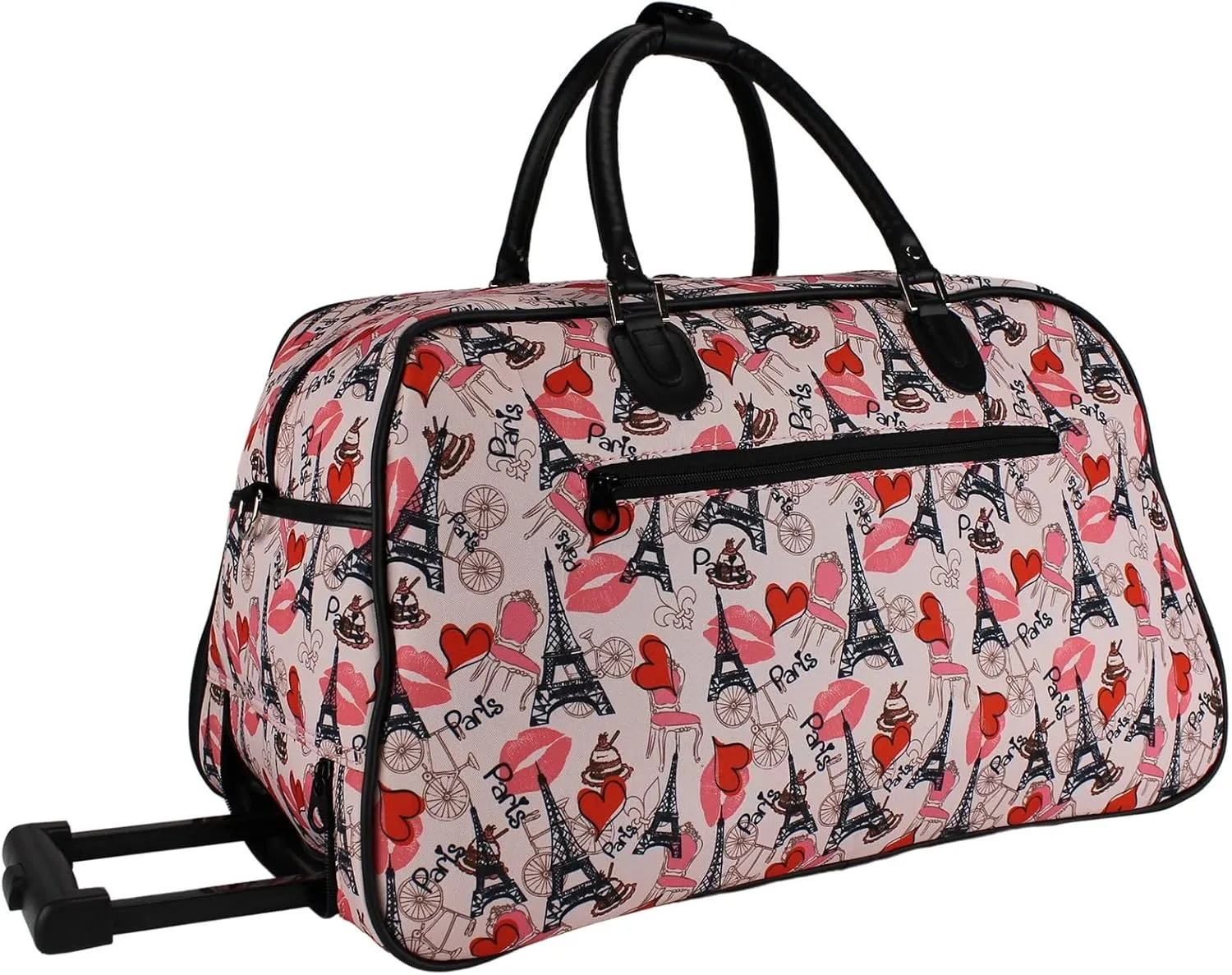 World Traveler 21-inch Carry-on Rolling Duffel Bag