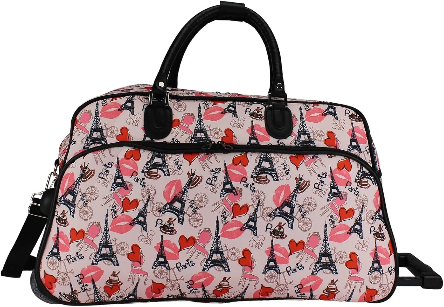 World Traveler 21-inch Carry-on Rolling Duffel Bag