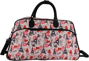 World Traveler 21-inch Carry-on Rolling Duffel Bag