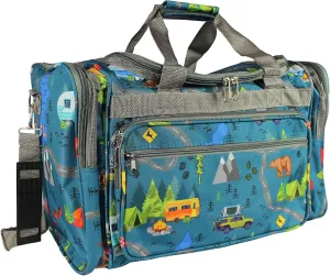 World Traveler Classic Prints 19-inch Duffel Bag, Camping