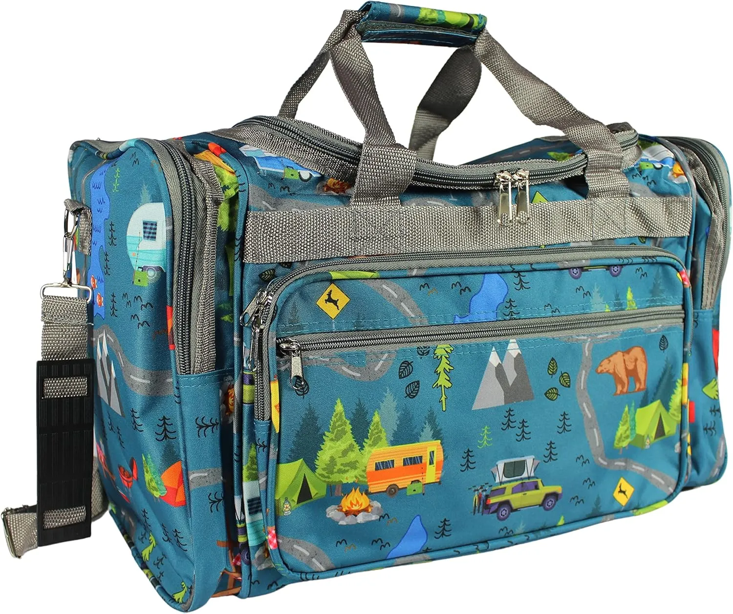 World Traveler Classic Prints 19-inch Duffel Bag, Camping