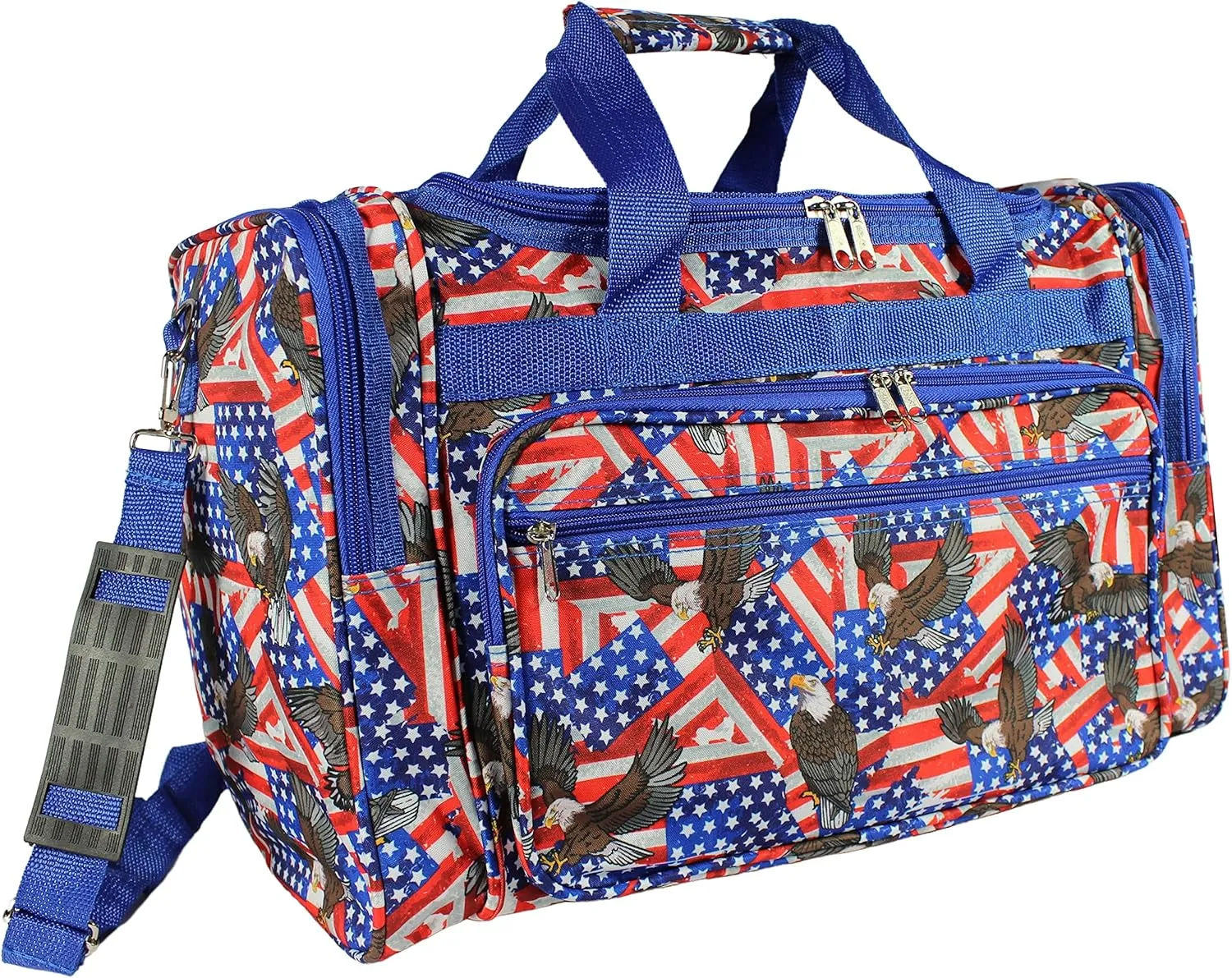 World Traveler Classic Prints 19-inch Duffel Bag, Flag