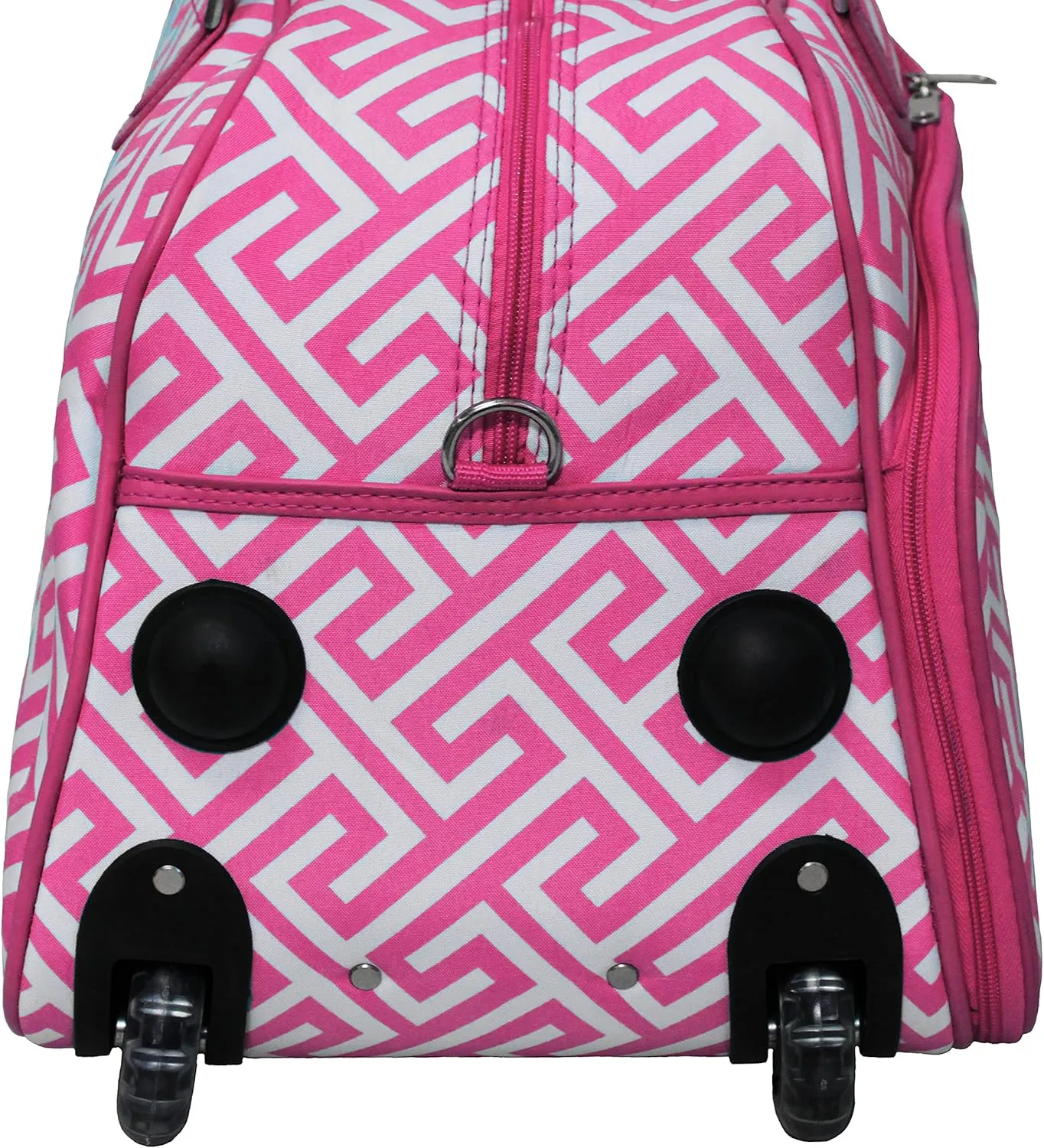 World Traveler Classic Prints 21-inch Carry-on Rolling Duffel Bag