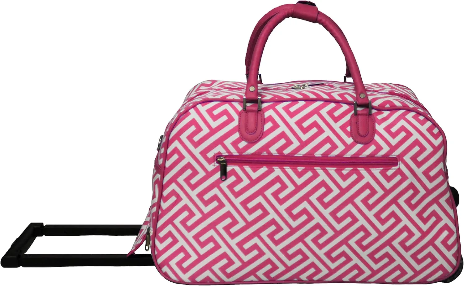 World Traveler Classic Prints 21-inch Carry-on Rolling Duffel Bag