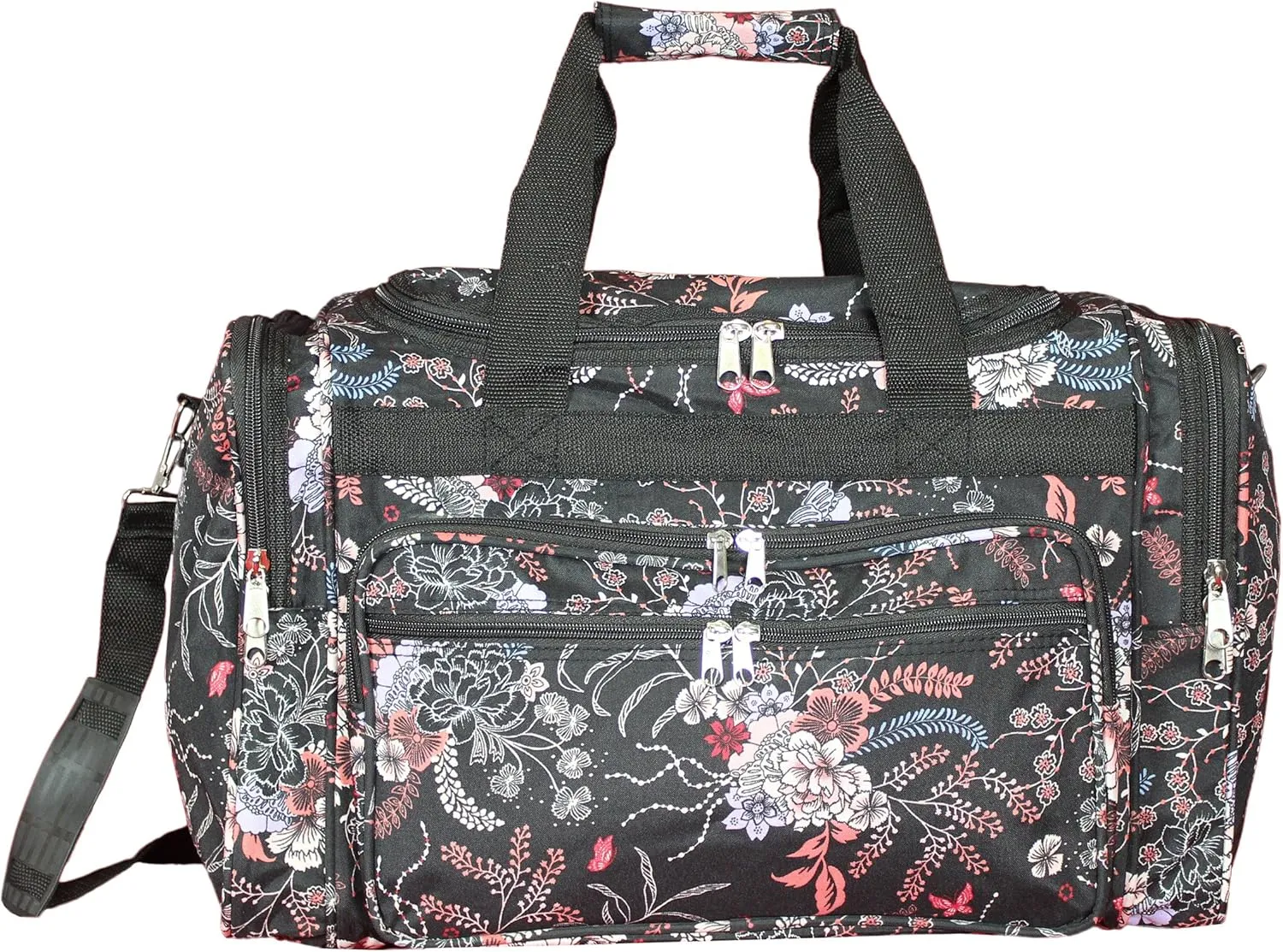 World Traveler Floral Prints 19-inch Duffel Bag, Flower Bloom
