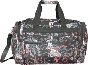 World Traveler Floral Prints 19-inch Duffel Bag, Flower Bloom