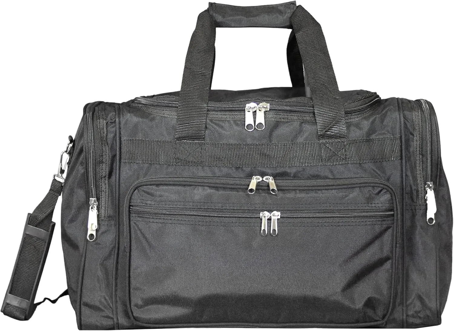 World Traveler Solid Prints 19-inch Duffel Bag, Black