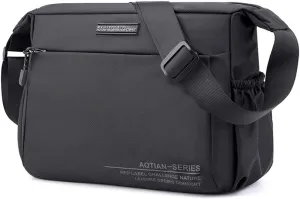 zhongningyifeng Men's Shoulder Bag Nylon Messenger Bag Crossbody Purse Waterproof Lightweight for Travel Work Outdoor