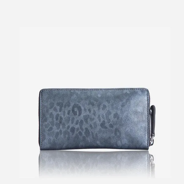 ZIP AROUND PURSE, SHIMMER